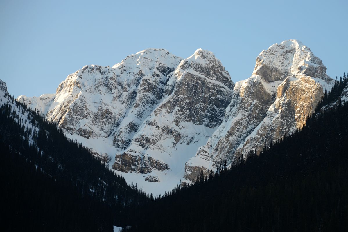 01C Mount Howard Douglas From Drive To Sunshine Ski Area Near Banff